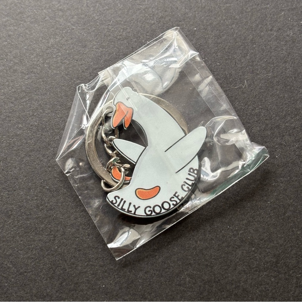 Silly Goose Club Keychain | Novelty Gifts - Picture 7 of 10